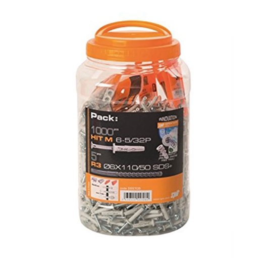 SPIT BIDON TACO HIT M 6X30 (1000 uds)