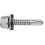 Tornillo broca DIN 7504-K 6.3mm x 25mm con arandela P18. Caja 250 uds.